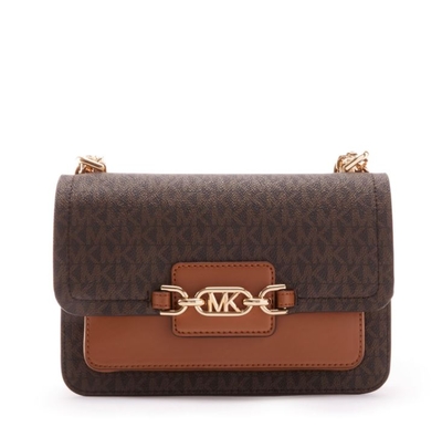 Bolso Michael Kors Heather acorn brown
